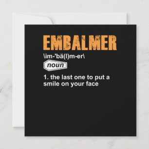 Embalmer Definition Morgue Embalming Funeral Direc Kaart