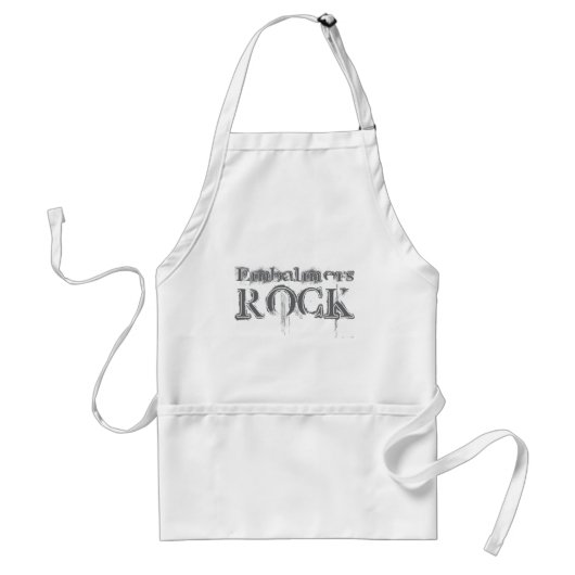 Embalmers Rock Standaard Schort (Voorkant)