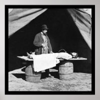 Embalming chirurg op Work 1864