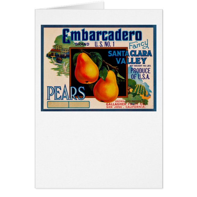 Embarcadero Fancy Santa Clara Pears (Voorkant)