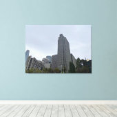 Embarcadero-lampjes Canvas Afdruk (Insitu (Houten vloer))