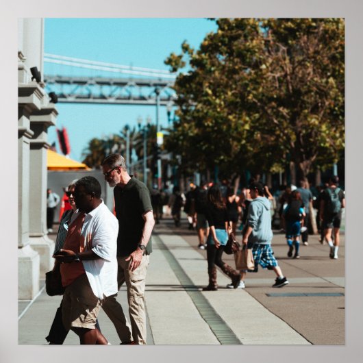 Embarcadero Passeren Poster (Voorkant)