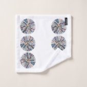 EMBARK Badhanddoek Set op wit Bad Handdoek (Wasdoekje)