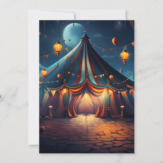 Embark Schattige Bunny TV Party Magic Show 1st Ver Kaart (Achterkant)