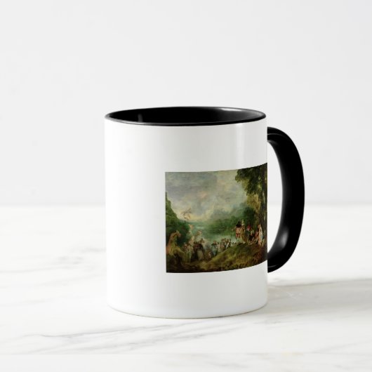 Embarkation for Cythera, 1717 Mok (Voorkant rechts)