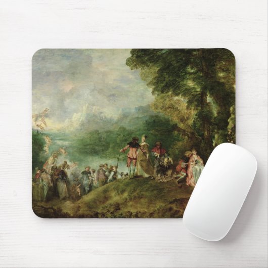 Embarkation for Cythera, 1717 Muismat (Met muis)