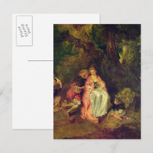 Embarkation for Cythera, c.1717 Briefkaart (Voorkant / Achterkant)