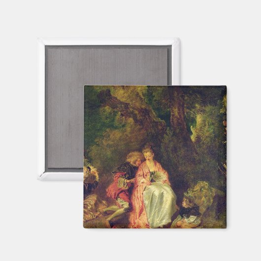 Embarkation for Cythera, c.1717 Magneet (Voorkant / Achterkant)