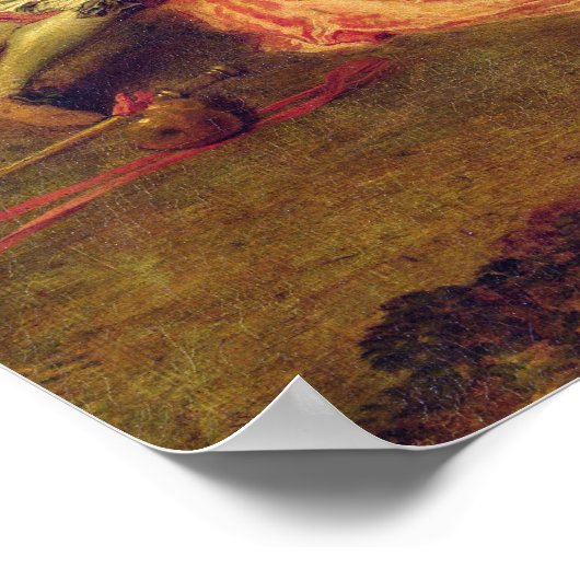 Embarkation for Cythera, c.1717 Poster (Hoek)