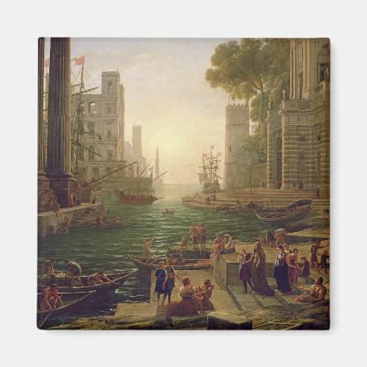 Embarkation of St. Paula Romana at Ostia, 1637-39 Magneet (Voorkant)