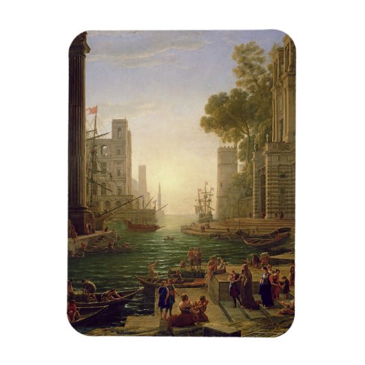 Embarkation of St. Paula Romana at Ostia, 1637-39 Magneet (Verticaal)