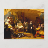 Embarkation of the Pilgrims by Robert Walter Weir Briefkaart (Voorkant)