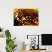 Embarkation of the Pilgrims by Robert Walter Weir Poster (Thuiskantoor)