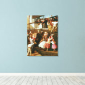 Embarkation Scene Canvas Afdruk (Insitu (Houten vloer))