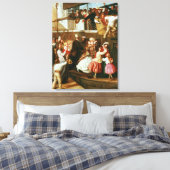 Embarkation Scene Canvas Afdruk (Insitu (Slaapkamer))