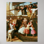 Embarkation Scene Poster (Voorkant)