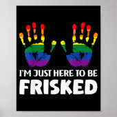 Embarring Airrt Gag Tees Exchange I'm Just Here To Poster (Voorkant)