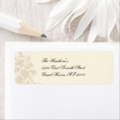 Embassy Creme Floral Label (Insitu)