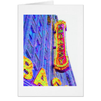 Embassy Theater-bord, Fort Wayne, Indiana