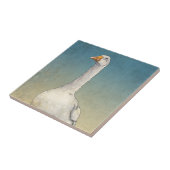 Embden Goose Tile Tegeltje (Zijkant)