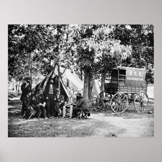 Embedded Journalism, 1863 Poster (Voorkant)