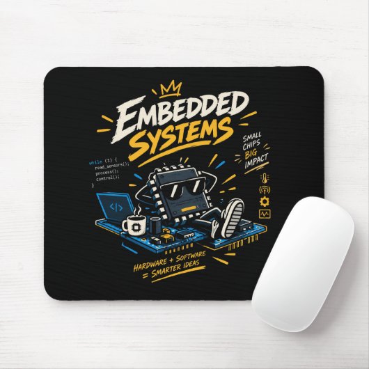 Embedded Systems Engineer Muismat (Met muis)