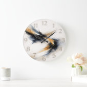 Embedded Time — Abstract Gestural Grote Klok (Huis)