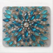 Embellished glass and stone Mousepad 4 Muismat (Voorkant)