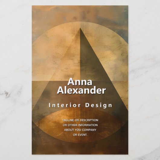 Ember Canopy | Minimaal Design Flyer (Achterkant)
