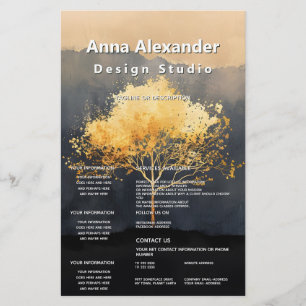 Ember Canopy Minimaal Design Flyer