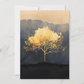 Ember Canopy | Minimaal Design Kaart (Achterkant)