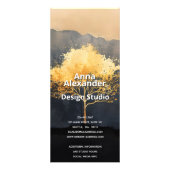 Ember Canopy | Minimaal Design Reclamekaart (Achterkant)