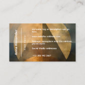 Ember Canopy | Minimaal Design Visitekaartje (Achterkant)