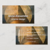 Ember Canopy | Minimaal Design Visitekaartje (Voorkant / Achterkant)