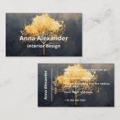 Ember Canopy | Minimaal Design Visitekaartje (Voorkant / Achterkant)