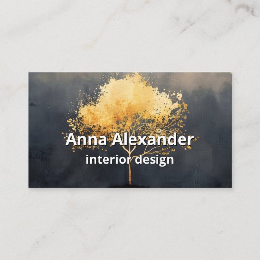 Ember Canopy | Minimaal Design Visitekaartje (Voorkant)