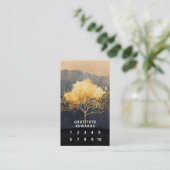 Ember Canopy | Minimaal Design Visitekaartje (Staand voorkant)