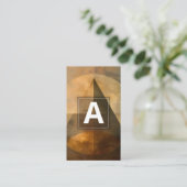 Ember Canopy | Minimaal Design Visitekaartje (Staand voorkant)