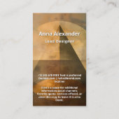 Ember Canopy | Minimaal Design Visitekaartje (Achterkant)