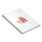 Ember Dragon Playing Cards Notitieboek (Rechterzijde)