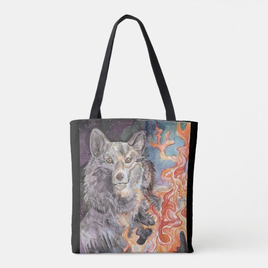 Ember Eyes Wolf Tas (Achterkant)