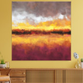 Ember Horizon Canvas Afdruk (Insitu (Woonkamer))