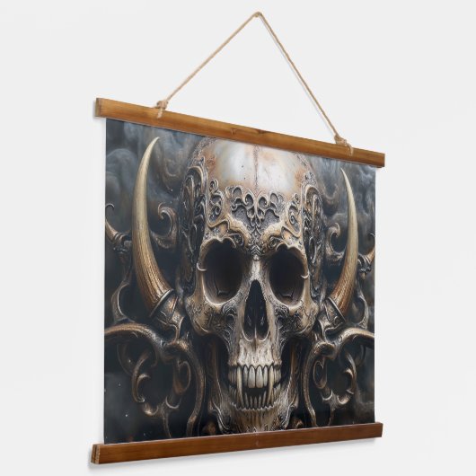 Ember Horns Hangend Wandkleed (Gebogen)