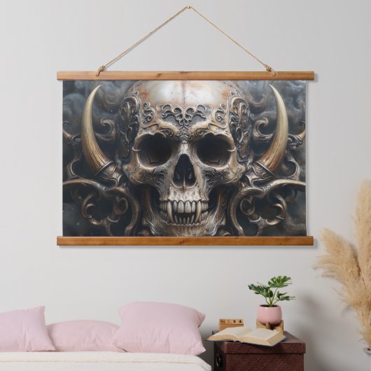 Ember Horns Hangend Wandkleed (Slaapkamer)