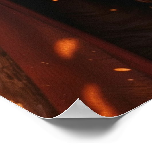 Ember Knight Fantasy Wall Art Poster (Hoek)