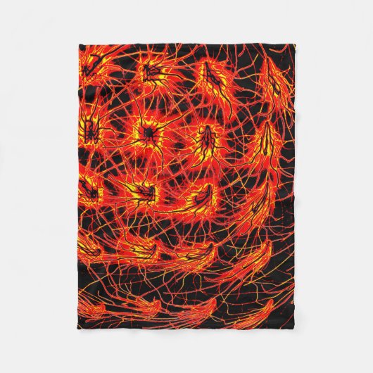 Ember Neural Radiance Fleece Blanket Deken (Voorkant)