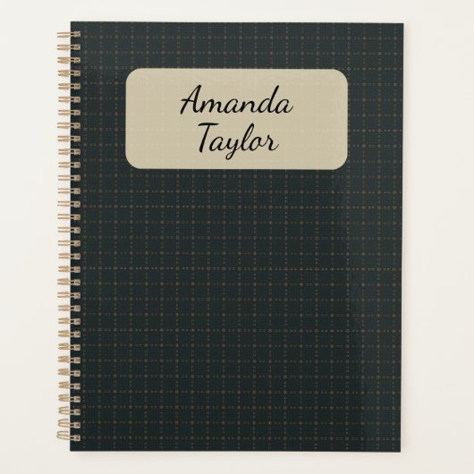 Ember Night Mosaic Persoonlijke Planner - Standaar (Voorkant)