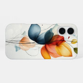 Ember Petal iPhone 16 Hoesje (Achterkant horizontaal)