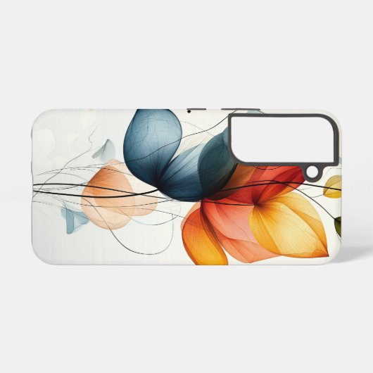 Ember Petal Samsung Galaxy Hoesje (Achterkant horizontaal)