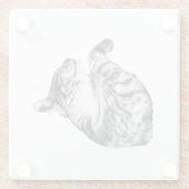 Ember-Step Spint Glazen Onderzetter (Achterkant)